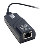 Xclio USB Type-C Male To Gigabit Ethernet Adaptor Black
