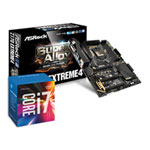 ASRock Z170 Extreme4, Intel Z170, S 1151, DDR4, SATAe, M.2, ATX Motherboard with Intel Core i7 6700 3.4GHz HT CPU ASRock Z170 Extreme4, Intel Z170, S 1151, DDR4, SATAe, M.2, ATX Motherboard with Intel Core i7 6700 3.4GHz HT CPU