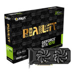 Palit GeForce GTX 1070 DUAL 8GB GDDR5 VR Ready Graphics Card, 1920 Core, 1506MHz GPU, 1683MHz Boost Palit GeForce GTX 1070 DUAL 8GB GDDR5 VR Ready Graphics Card, 1920 Core, 1506MHz GPU, 1683MHz Boost