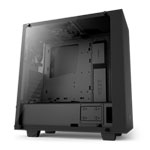 NZXT S340 Elite Desktop Computer Chassis, Mid Tower, Side Window, HDMI, 2x USB 3.0, mITX/mATX/ATX, Black NZXT S340 Elite Desktop Computer Chassis, Mid Tower, Side Window, HDMI, 2x USB 3.0, mITX/mATX/ATX, Black