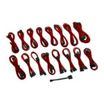 CableMod ModMesh Replacement Cable Kit for Corsair AXi, HXi & RM Series PSUs, ModMesh Braided Sleeving, Red CableMod ModMesh Replacement Cable Kit for Corsair AXi, HXi & RM Series PSUs, ModMesh Braided Sleeving, Red