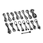 CableMod ModMesh Replacement Cable Kit for Corsair AXi, HXi & RM Series PSUs, ModMesh Braided Sleeving, Black/White CableMod ModMesh Replacement Cable Kit for Corsair AXi, HXi & RM Series PSUs, ModMesh Braided Sleeving, Black/White