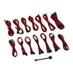 CableMod ModMesh Replacement Cable Kit for Corsair RMi & RMx Series PSUs, ModMesh Braided Sleeving, Red CableMod ModMesh Replacement Cable Kit for Corsair RMi & RMx Series PSUs, ModMesh Braided Sleeving, Red