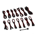CableMod ModMesh Replacement Cable Kit for Corsair RMi & RMx Series PSUs, ModMesh Braided Sleeving, Black/Blood Red CableMod ModMesh Replacement Cable Kit for Corsair RMi & RMx Series PSUs, ModMesh Braided Sleeving, Black/Blood Red