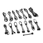 CableMod ModMesh Replacement Cable Kit for Corsair RMi & RMx Series PSUs, ModMesh Braided Sleeving, Black/White CableMod ModMesh Replacement Cable Kit for Corsair RMi & RMx Series PSUs, ModMesh Braided Sleeving, Black/White