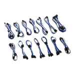 CableMod ModMesh Replacement Cable Kit for Corsair RMi & RMx Series PSUs, ModMesh Braided Sleeving, White/Blue CableMod ModMesh Replacement Cable Kit for Corsair RMi & RMx Series PSUs, ModMesh Braided Sleeving, White/Blue