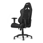 AKRacing Octane Black Gaming Chair, PU Leather, Height/Back Adjustable, Metal Frame, Gaslift Upto 150kg, Inc Pillows AKRacing Octane Black Gaming Chair, PU Leather, Height/Back Adjustable, Metal Frame, Gaslift Upto 150kg, Inc Pillows