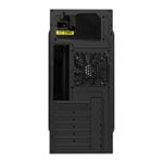 CiT Jet Stream Black/Silver PC Gaming Case with 500w PSU