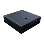 CiT M100 Black Slim Mini ITX Desktop PC Case with USB 3.0