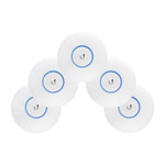 5 Pack of UniFi AC Pro AP with Dual-Radio, 11ac, 1300+450Mbps, 3x3 MIMO Technology, 2x GbE LAN, 1x USB 2.0, White 5 Pack of UniFi AC Pro AP with Dual-Radio, 11ac, 1300+450Mbps, 3x3 MIMO Technology, 2x GbE LAN, 1x USB 2.0, White