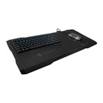 ROCCAT Sova MK Mechanical Gaming Keyboard/Lapboard, For Gaming on the Couch, Brown TTC Switches, UK Layout, Black ROCCAT Sova MK Mechanical Gaming Keyboard/Lapboard, For Gaming on the Couch, Brown TTC Switches, UK Layout, Black