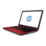 HP 15.6" Quad Core AMD A6-6310 1TB 4GB Red Laptop 15-AF154SA