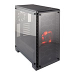 Corsair Crystal Series 460X Mid Tower Computer Chassis, Smoked Tempered Glass/Steel, 2x 120mm Fans, USB 3.0, mATX/ATX Corsair Crystal Series 460X Mid Tower Computer Chassis, Smoked Tempered Glass/Steel, 2x 120mm Fans, USB 3.0, mATX/ATX