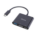 Akasa USB 3.0 Type C to HDMI port expander AK-CBCA01-15BK