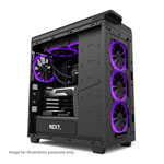 NZXT 140mm Aer RGB Premium Digital LED PWM Fans 140mm With Hue Controller Bundle Pack