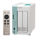 2 Bay QNAP Desktop NAS Enclosure, 2GB DDR3L RAM, Intel N3060 Dual Core 1.6GHz, Dual GbE LAN, 3x USB 3.0, HDMI, Remote 2 Bay QNAP Desktop NAS Enclosure, 2GB DDR3L RAM, Intel N3060 Dual Core 1.6GHz, Dual GbE LAN, 3x USB 3.0, HDMI, Remote