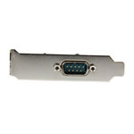 1 Port Low Profile Native RS232 PCIe Serial Card with 16550 UART w/ Full Height Bracket