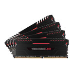 Corsair Vengeance Red LED 32GB DDR4 3200 Memory Kit 4x 8GB