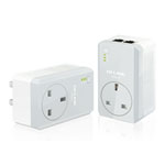 TP Link AV600 2-Port Powerline Pass Through Starter Kit