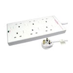 Scan 3m 6 Gang Extension Lead w/ Surge Protection