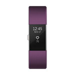Fitbit Charge 2 Fitness Smartband Activity Tracker Plum/Silver