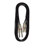 Stagg 3m Twin Cable Jack-RCA STC3PCM