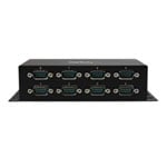 StarTech 8 Port USB to DB9 RS232 Serial Adapter Hub Industrial DIN Rail Wall Mountable