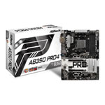 ASRock AMD AM4 Ryzen AB350 Pro4 ATX Motherboard