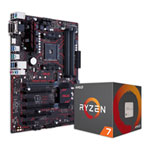 ASUS PRIME B350 PLUS Motherboard + AMD Ryzen™ 7 1700 CPU Bundle