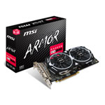 MSI AMD Radeon RX 580 8GB ARMOR 8G OC Graphics Card