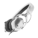 V-Moda XS Headphones (White Silver)