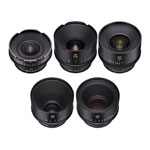XEEN 14/24/35/50/85 Cinema Lens Kit  - Canon