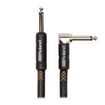 Roland 20FT/6M, Angled/Straight 1/4” Jack Instrument Cable