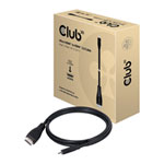 Club3D 100cm  Micro HDMI to HDMI 2.0 UHD Cable