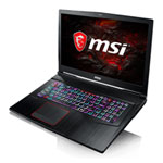 MSI 17" Raider GE73 120Hz Full HD i7 GTX 1050 Ti Gaming Laptop