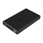 Silverstone External USB 3.1 Type C HDD/SSD Enclosure with 2 Port USB HUB + Type C Charge Port Hub