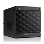 In-Win IW-MS04-01 4-Bay ITX NAS Storage Sever Case with PSU