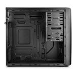 DEEPCOOL Smarter Mini Tower Computer Chassis, Black, MicroATX/Mini-ITX, USB 3.0