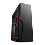DeepCool Dukase Liquid Black Windowed PC Gaming Case Integrated AIO Water Cooling Kit