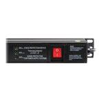 LMS Data 1.8m 20-Way Vertical Rackmount PDU w/ Surge Protection