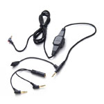 V-Moda Crossfade LP2 Headphones + BoomPro Microphone Cable Bundle