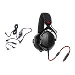 V-MODA Crossfade M-100 Headphones (Shadow) + V-MODA BoomPro Microphone Cable Bundle