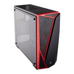 Corsair Red Carbide SPEC 04 Tempered Glass PC Gaming Case (2021)