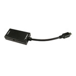 7cm MHL V1.0 to HDMI Adaptor with RCP Micro USB - HDMI Type A