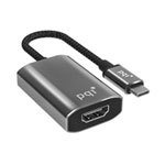 PQI USB-C to HDMI Adaptor 2K/4K Support with USB-C PD Charge Port