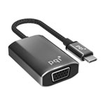 2 Port USB-C to VGA Adaptor + USB Type C PD Charge PortPC MAC