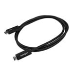 StarTech.com 1M Thunderbolt 3 USB C Cable (40Gbps)