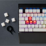 Corsair White Mechanical Keyboard 104/105 Keycap Set for US Layout Boards