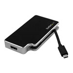 Travel A/V Adapter: 3-in-1 USB-C to VGA, DVI or HDMI - 4K