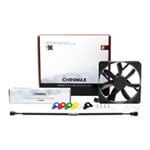 Noctua 120mm NF-S12A PWM CHROMAX Airflow Fan with Swappable Anti-Vibration Pads